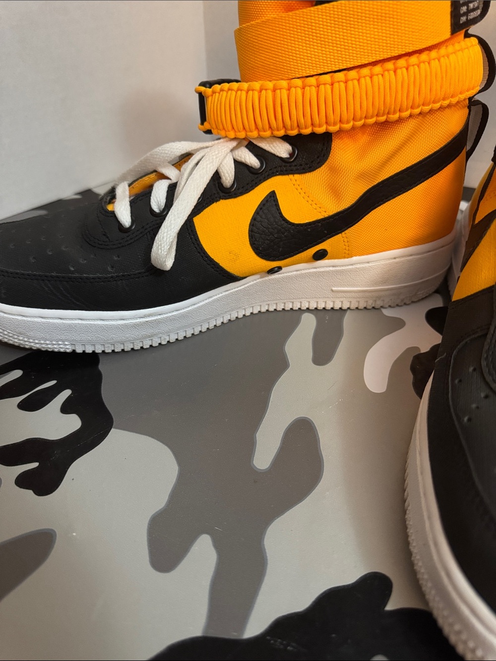 Nike Black and Yellow High-Top Sneakers legit - Picture 11 of 14